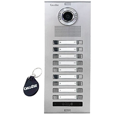 پنل هجده واحدی دکمه ای کارتی آیفون تصویری کالیوز مدل نفیس تگدار